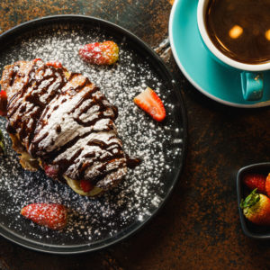Croissant relleno