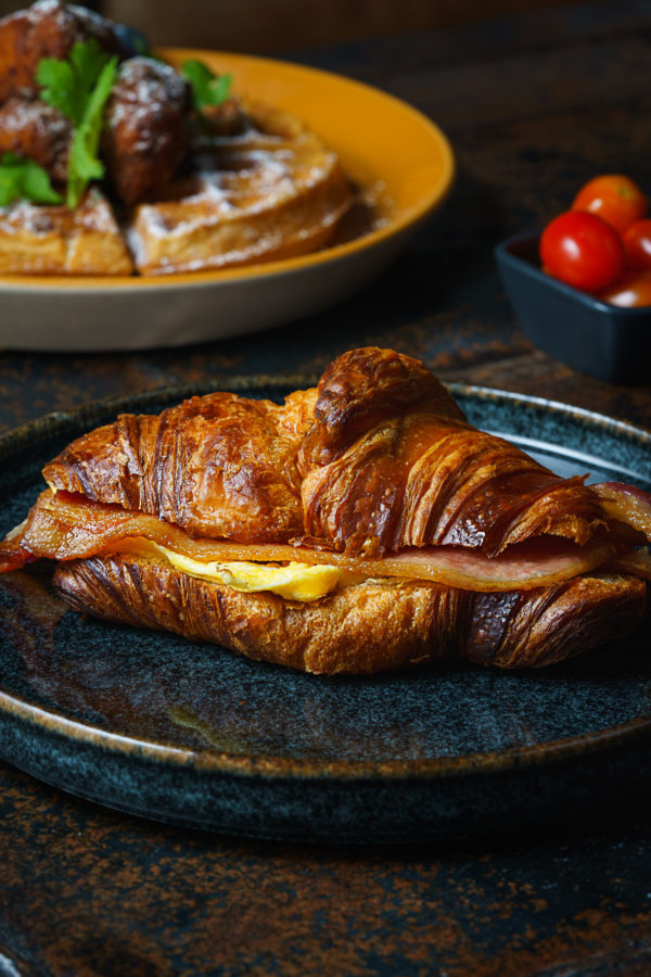 Gordito croissant bacon