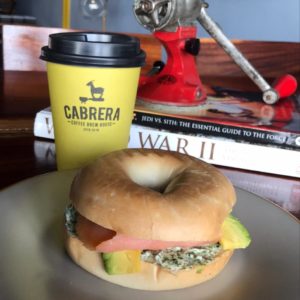 Bagel de salmón