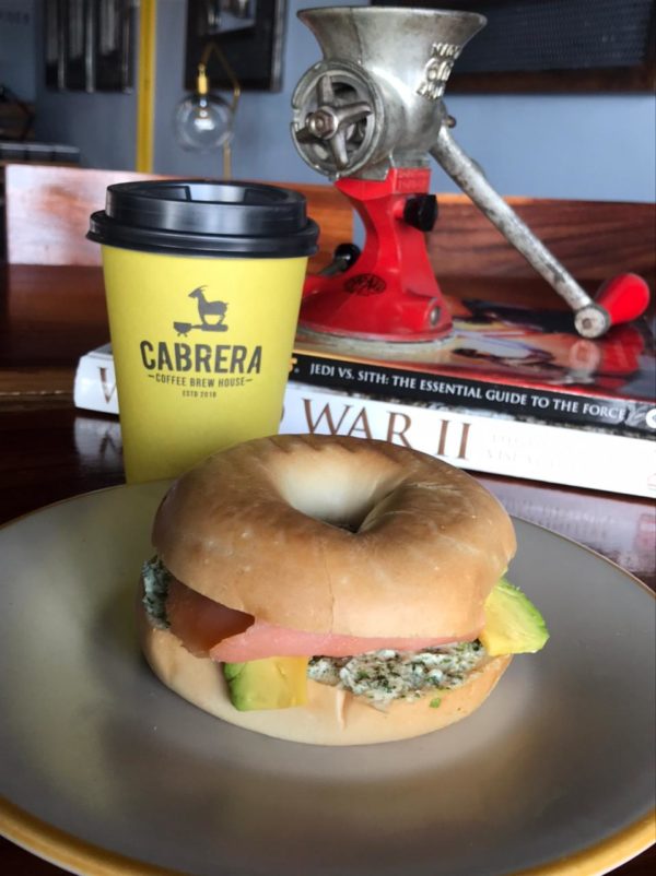 Bagel de salmón